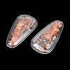 Plastic with Resin and Polymer Clay Accessories RESI-XCP0002-72-2