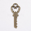 Alloy Key Pendants X-EA10901Y-AB-3