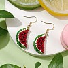 Glass Seed Beads Dangle Earrings EJEW-MZ00295-2