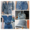 112 Sets 8 Sftyles Brass Button Pins for Jeans BUTT-GA0001-41-5