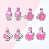 8Pcs 4 Styles Acrylic Pendants MACR-FS0001-76-7