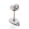 304 Stainless Steel Stud Earring Findings STAS-L211-05B-P-2