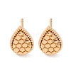 Brass Stud Earrings EJEW-D288-05G-2