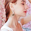 28Pcs Bowknot Shape Brass Earring Hook DIY-SP0001-06P-5
