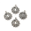 Tibetan Style Alloy Pendants TIBE-B001-10AS-3