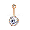 1Pc 304 Stainless Steel Belly Rings WGAC86E-07-2