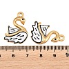 304 Stainless Steel Enamel Pendants STAS-G398-20G-04-3