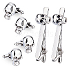Alloy Cufflinks & Tie Clips Sets AJEW-WH0886-09A-6
