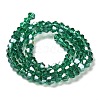 Transparent Electroplate Glass Beads Strands LS-EGLA-A039-T4mm-B10-2