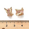 Alloy Rhinestone European Beads FIND-Q115-02G-3