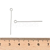 304 Stainless Steel Eye Pins STAS-K293-13P-0.6x30mm-3
