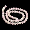 Natural Selenite Dyed Beads Strands G-P493-02J-3