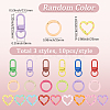 30Pcs 3 Styles Alloy Clasps FIND-SC0022-27-2