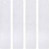 Stainless Steel Brushed Blank Bookmarks AJEW-UN0001-002-1