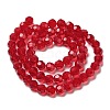 Transparent Glass Beads X-EGLA-A035-T8mm-D07-3