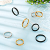 12Pcs 6 Size 201 Stainless Steel Grooved Finger Ring Settings RJEW-TA0001-06EB-4