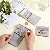 3Pcs Rectangle Velvet Envelope Packing Pouches TP-BBC0001-10C-3