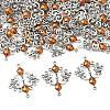 Alloy Enamel Chandelier Component Links ENAM-EA9734Y-6-2