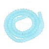 Imitation Jade Glass Beads Strands GLAA-NH0002-A01-B01-2