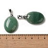 Natural Green Aventurine Pendants G-Z055-03P-02-3