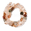 Natural Rainbow Rutilated Quartz Beads Strands GG-CBAC13F-A02-01-3