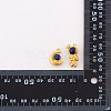 18Pcs 6 Style Rack Plating Alloy Enamel Pendants FIND-SZ0002-86-8