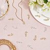 60Pcs 2 Colors Alloy Pendants FIND-BBC0004-31-3