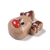 Opaque Christmas Theme Resin Cabochons RESI-H162-06M-2