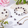 20Pcs Luminous Crackle Glass Beads GLAA-FH0001-89A-4