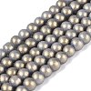 Baking Paint Glass Pearl Beads Strands DGLA-ZX001-05B-07-1