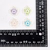 20Pcs 4 Colors Spray Painted Alloy Enamel Pendants FIND-SZ0005-76-8