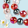 4 Strands Electroplate Glass Bead Strands GLAA-PA0001-09A-3