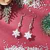 Glass Seed Beads Dnagle Earrings EJEW-MZ00501-01-1