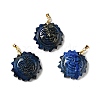 Natural Lapis Lazuli Pendants G-E043-01A-04G-1