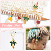 12Pcs 6 Style Wine & Beer & Coconut Tree Locking Stitch Markers HJEW-PH01603-4