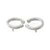 Brass Ear Cuff Findings KK-K426-08P-1