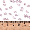 Opaque Colours Luster Glass Seed Beads SEED-T006-02E-4