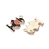 Halloween Theme Alloy Enamel Pendants PALLOY-N176-34-RS-2