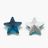 Pointed Back Glass Rhinestone Cabochons RGLA-T085-10mm-14-2