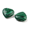 Heart Synthetic Malachite Worry Stone G-C134-06A-08-2