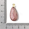 Natural Rhodonite Pendants LS-G-C282-02F-3