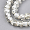 Baking Paint Transparent Glass Beads X1-DGLA-N011-8mm-01-3