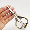 420 Stainless Steel Retro-style Sewing Scissors for Embroidery TOOL-WH0127-16AB-3