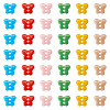 80Pcs 2-Hole Porcelain Buttons PORC-PJ0001-02D-3