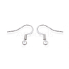 Brass Earring Hooks KK-H102-01P-2
