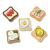 Toast Bread Theme Resin Decoden Cabochons RESI-Q231-04-1