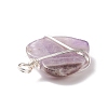 Natural & Synthetic Gemstone Pendants PALLOY-JF01663-4