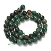 Natural African Jade Beads Strands G-F820-K02-8mm-3