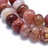 Natural Red Agate Beads Strands G-E530-12C-3