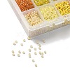 600G 24 Colors Glass Seed Beads SEED-JP0008-03-3mm-4